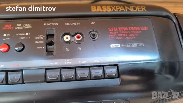 SANYO BASSXPANDER M W748L, снимка 9 - Радиокасетофони, транзистори - 47196408