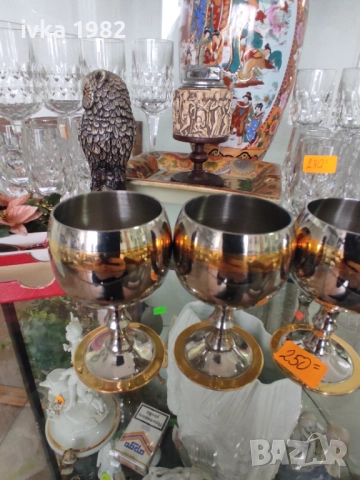 Малки метални чаши , снимка 2 - Чаши - 51959310