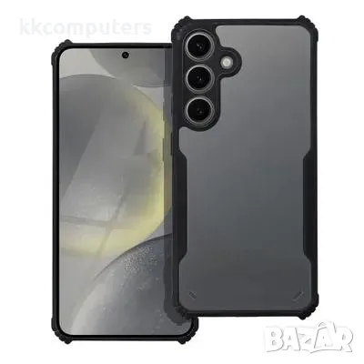 Калъф силикон Anti-Drop / Черна рамка / за Samsung S25 Баркод : 3131605, снимка 1 - Калъфи, кейсове - 49099182