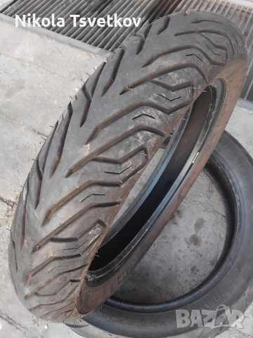 120/80-16 Michelin, снимка 6 - Гуми и джанти - 53862862