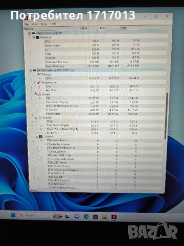 MSI GS66 i7 11800H / RTX 3080 / 32GB Ram / 2 TB SSD, снимка 8 - Лаптопи за игри - 52484294