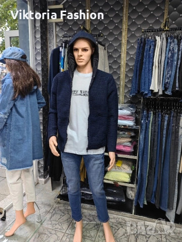 мъжка жилетка/яке, снимка 4 - Суичъри - 51534582