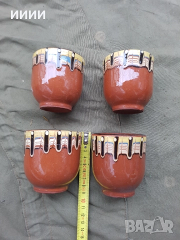 Керамична чаша 4 бр, снимка 2 - Чаши - 52315645