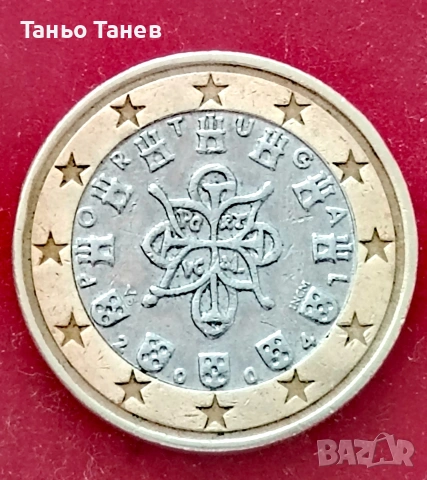 1Евро 2004г-Португалия