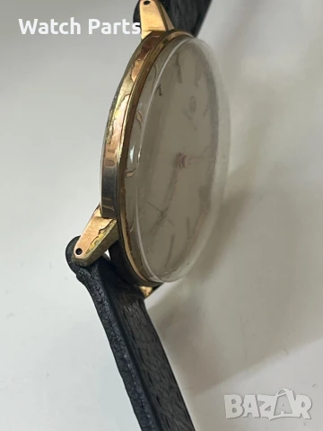 Стар часовник certina швейцарски с позлата, снимка 3 - Мъжки - 51038477