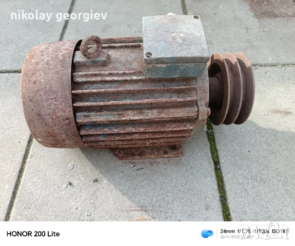 Електромотор 1440 оборота 2.2кw, снимка 3 - Електродвигатели - 52545683