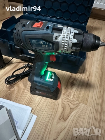 Bosch GSR 18V-150 C biturbo, снимка 5 - Винтоверти - 52677046