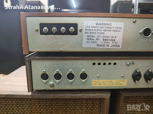 Teleton gt-202/Teleton SAQ 206B /Тонколони- Комплект , снимка 17 - Аудиосистеми - 42359492