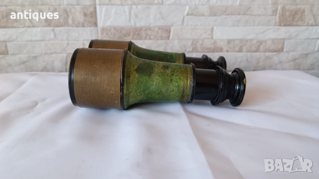 Стар военен бинокъл - WWII - Антика - 1940г., снимка 6 - Антикварни и старинни предмети - 53005764