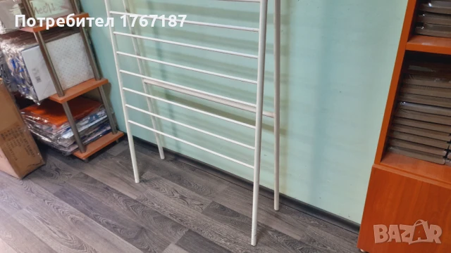 Метален стелаж за хартия, вестници голям 75-200 см, щендер за хартия, снимка 4 - Друго - 50522970