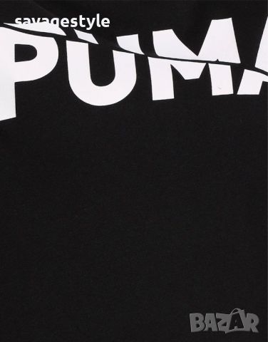 Дамска тениска PUMA Modern Sports Graphic Tee Black, снимка 5 - Тениски - 45957963