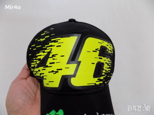 нова шапка VR46 valentino rossi monster energy козирка авто мото мъжка оригинална one size, снимка 8 - Шапки - 49263946