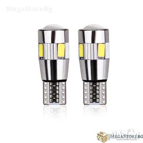 LED Диодни крушки canbus за габарити Т10 / 2бр/к-т / PA977