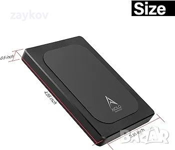 Ултратънък 1TB HDD-USB 3.0  твърд диск за PC, Mac, лаптоп, PS4, Xbox One, Xbox 360, снимка 4 - Твърди дискове - 45178369