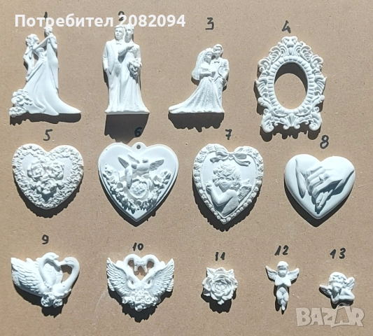 Фигурки от гипс