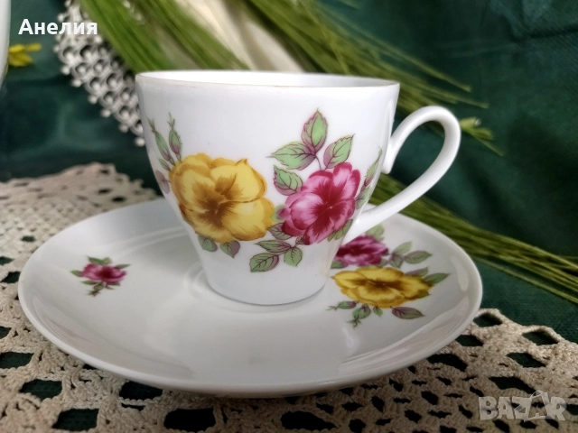 Kahla едри рози, снимка 4 - Чаши - 52828718