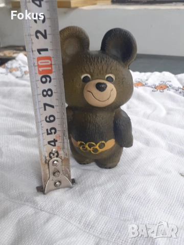 Мечето Миша от олимпиадата в Москва 80 - гумена играчка, снимка 7 - Антикварни и старинни предмети - 53279723