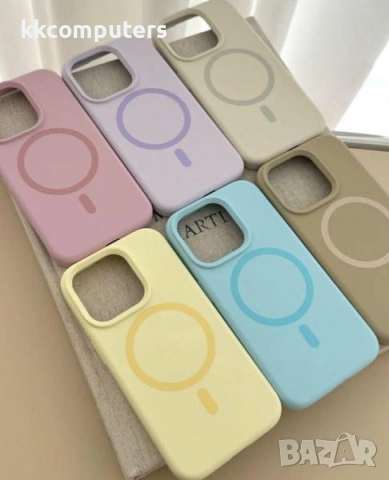 Калъф Liquid Silica MagSafe за iPhone 17 Air 6.5 / Виолетов / + Протектор Баркод : 3133514, снимка 2 - Калъфи, кейсове - 53107322