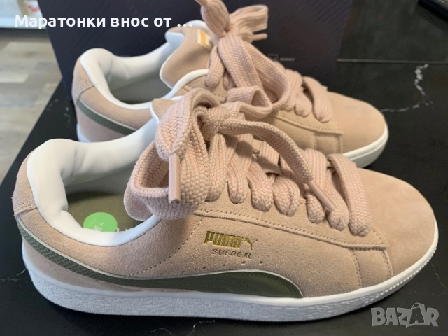 PUMA Оригинални маратанки внос от Англия Кожени номер 40,5/26см