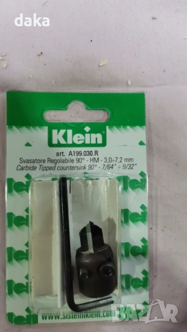 Фрезенк за  дърводелски свредла