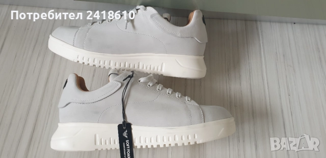 Emporio Armani Made In Italy Mens Size 43/2.5 - 28.2см НОВО! ОРИГИНАЛ! Мъжки спортно - елегантни обу, снимка 6 - Спортно елегантни обувки - 52353849