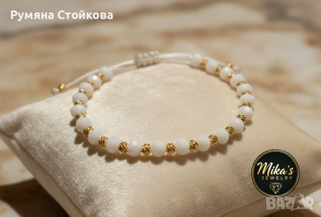 Гривни и броеници на конец, снимка 3 - Гривни - 53883829