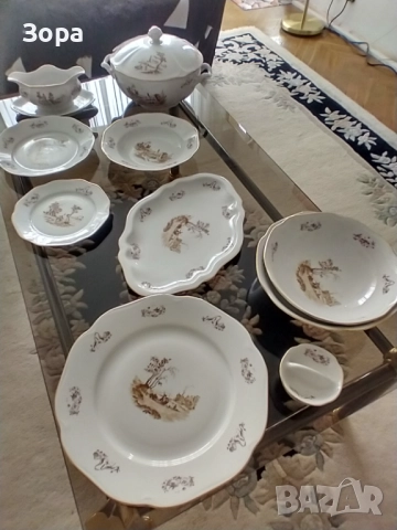 Порцеланов Сервиз за Хранене от 25 части - BOHEMIA порцелан, снимка 3 - Сервизи - 52305806