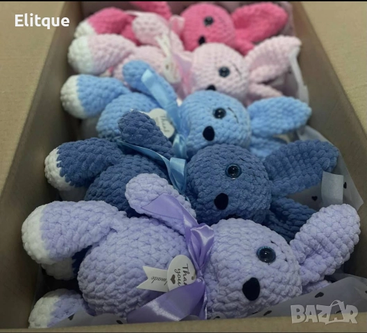 ръчно плетени играчки 