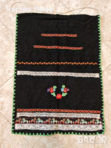 Оригинална Старинна Царска Северняшка Престилка за Народна Носия 1930те г, снимка 2 - Антикварни и старинни предмети - 51593067