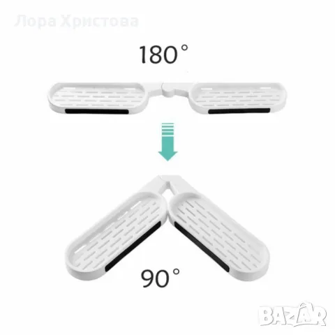 Въртяща се стойка за баня без пробиви, снимка 3 - Други стоки за дома - 47466844