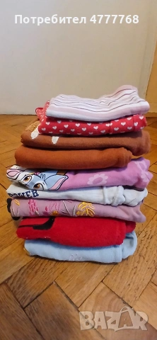 Лот дрехи за момиче 86-92 