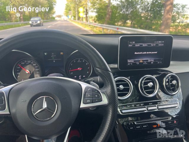 Mercedes GLC 250-turbo бензин 211hp-4matic-AMG/ПАНОРАМА/BURMESTER/Реални км, снимка 18 - Автомобили и джипове - 45261706