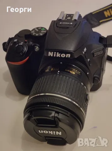 Nikon 5600 с 2 обектива, снимка 1 - Фотоапарати - 47013812