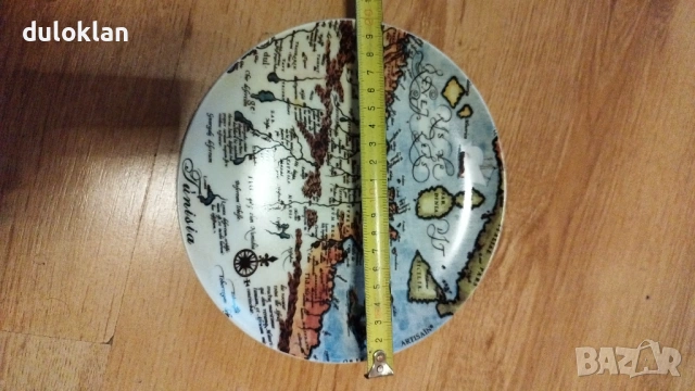 Декоративна чиния от Тунис, снимка 2 - Колекции - 53279316