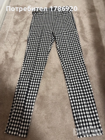 BERSHKA ♟️ Дамски панталон Gingham - Bershka ♟️, снимка 4 - Панталони - 53924526
