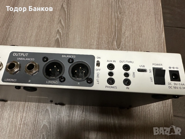 Продавам китарен процесор "Hotone Ampero II Stage", снимка 2 - Китари - 53541270