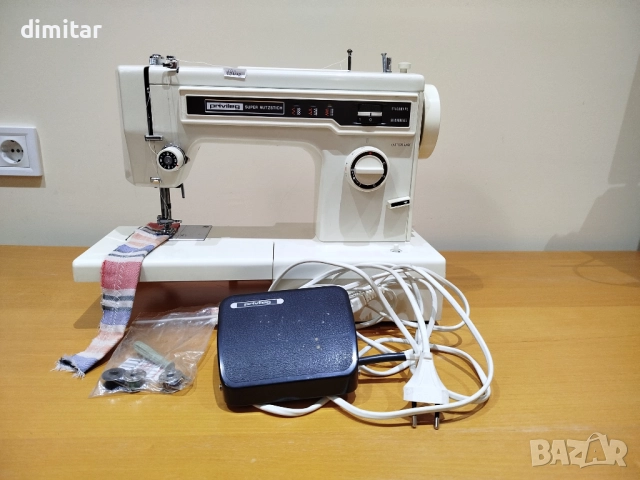Шевна машина PRIVILEG SUPER NUTZSTICH - 90 W, снимка 8 - Шевни машини - 52813621