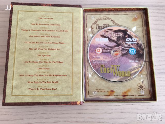 The Original Dinosaur Story The Lost world DVD филм Arthur Conan Doyle, снимка 2 - DVD филми - 45698931