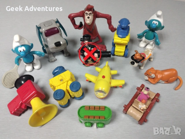 Колекционерски Играчки Макдоналдс от 90те McDonalds Toys, снимка 4 - Колекции - 53885370