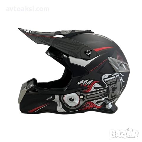 Каска Крос Мотор/Скутер/Бъги/Вело/АТВ три цвята, снимка 3 - Аксесоари и консумативи - 51891812