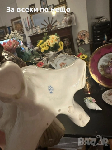 Karl Ens Germany - “ Соколите” уникална красота на семейство птици с височина 35 см Код P1929, снимка 5 - Декорация за дома - 53389087