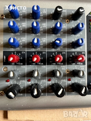 Аудио миксер PEAVEY PV6, снимка 2 - Ресийвъри, усилватели, смесителни пултове - 54066062