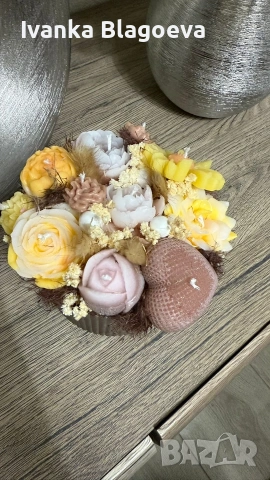 Вечен букет от ароматни свещи , снимка 13 - Декорация за дома - 49793176