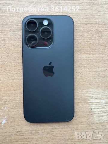 Iphone 15 pro 256 GB black titan, снимка 2 - Apple iPhone - 48689321