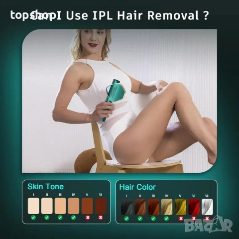 Ново тествано устройство за лазерна епилация, супер бърза светкавична IGBT технология, IPL..., снимка 8 - Епилатори - 51636299