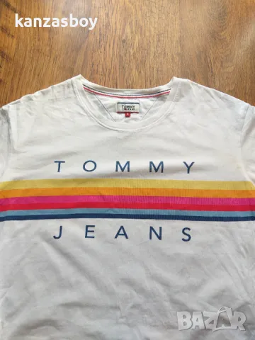 Tommy Hilfiger - страхотна дамска тениска С, снимка 5 - Тениски - 46911577