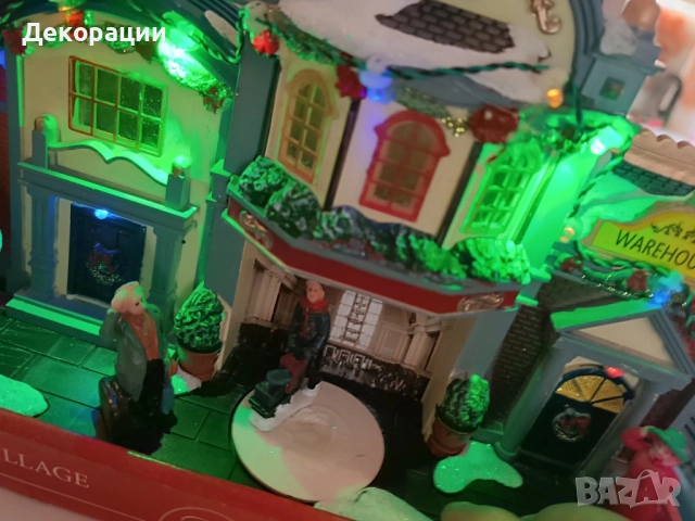 нова музикална светеща коледна украса , снимка 2 - Декорация за дома - 52535196