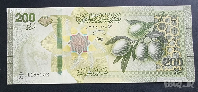 Сирия. 10,25,50,100,200 и 500 паунда. 2025г. UNC., снимка 10 - Нумизматика и бонистика - 47453319