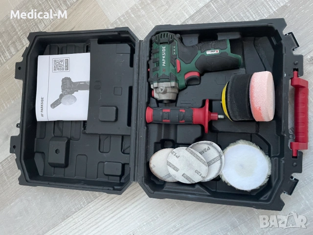 Акумулаторна Полираща Машина PARKSIDE 12V PAAP