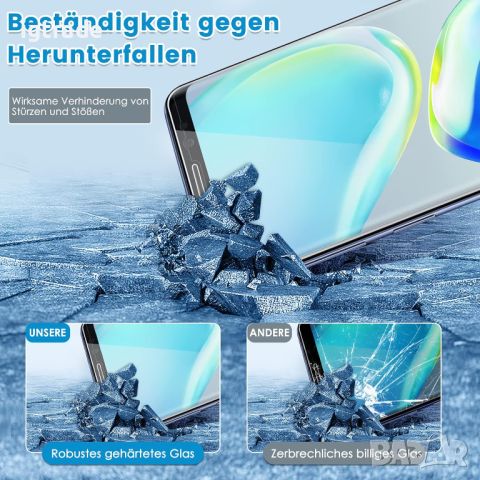 2бр. Samsung Galaxy S9 стъклен протектор, снимка 5 - Фолия, протектори - 45798014